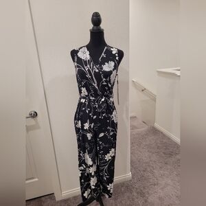 NWT Calvin Klein Floral Jumpsuit